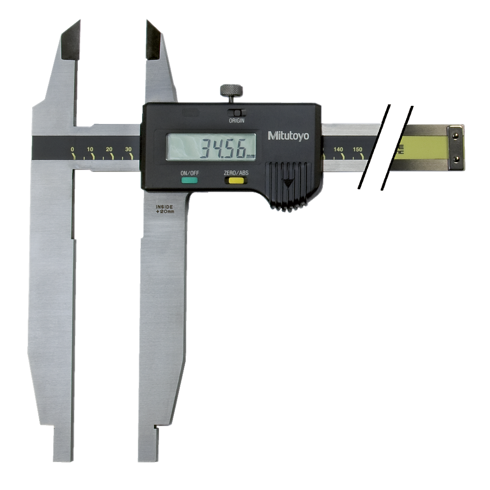 Werkstatt-Messschieber digital 1000mm (0,01mm) mit Messerspitzen